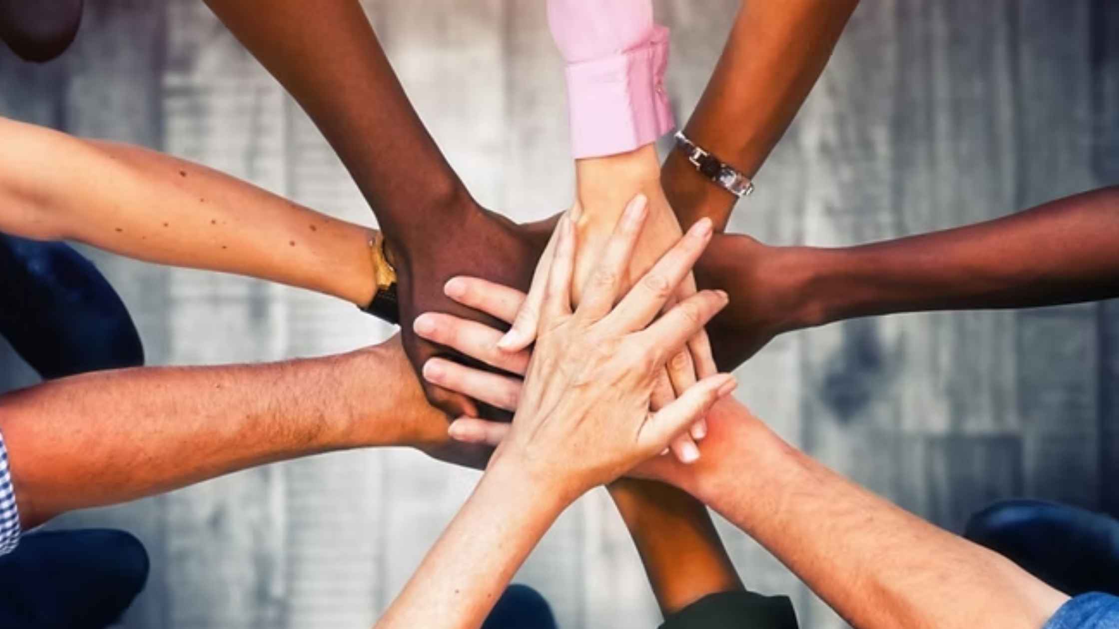 Delegating tips Hands and lower arms meeting in the middle